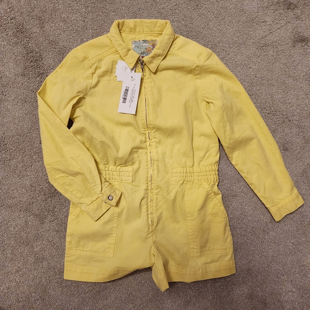 Bonpoint girls gail romper size 6Y $265 MSRP